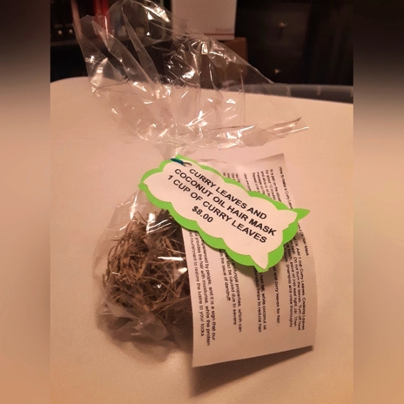 Sage Smudge Sticks (2pack), Sage Smudge Bags, Curry Leaves for Hair Mask. - Picture 2 of 3